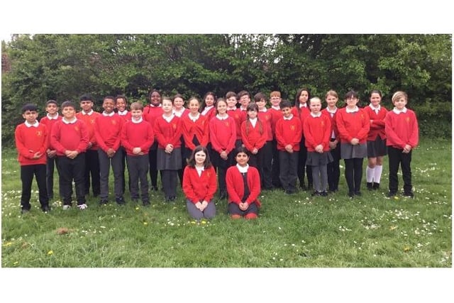Year six leavers at the Reddings Primary and Nursery School based in Bennetts End, Hemel Hempstead.