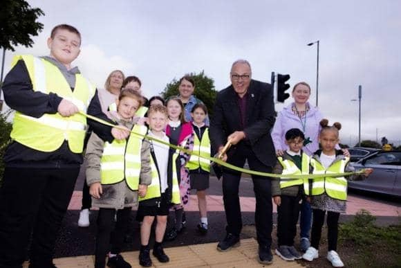 A new crossing was opened in Hemel Hempstead