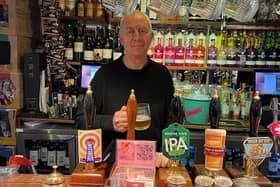 Pub landlord Mark Granger at the Rising Sun in Berkhamsted