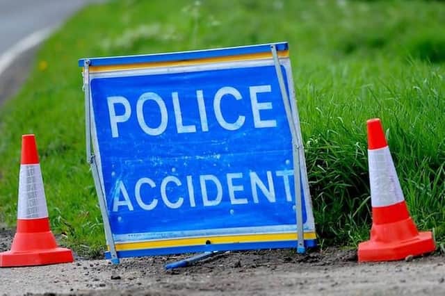 Police accident sign for illustration purposes. Photo: Archive