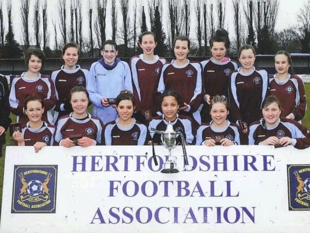 Hemel Girls U16s in 2012