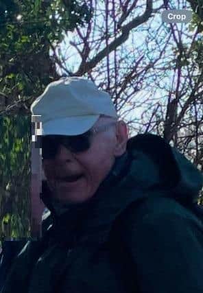Police officers want to speak to this man