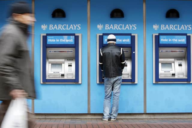 People are being told to take precautions when using cash machines.