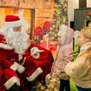 Children with Santa