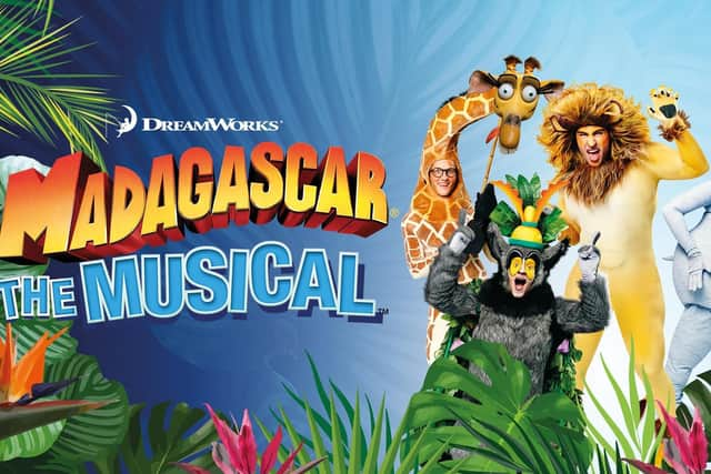 Madagascar The Musical is coming to Aylesbury Waterside Theatre