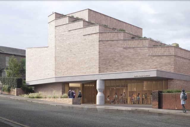 How the new church could look.