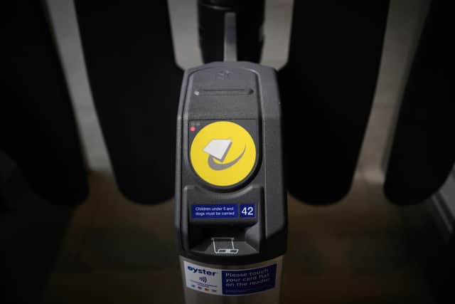 A contactless ticket terminal in London used for illustrative purposes (Photo by Leon Neal/Getty Images)