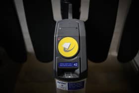 A contactless ticket terminal in London used for illustrative purposes (Photo by Leon Neal/Getty Images)
