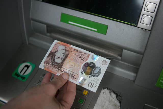 A cash machine used for illustrative purposes. (Photo by Matt Cardy/Getty Images)