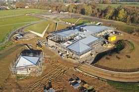 The crematorium is due to be completed soon.