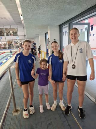 Junior members helped out on the day