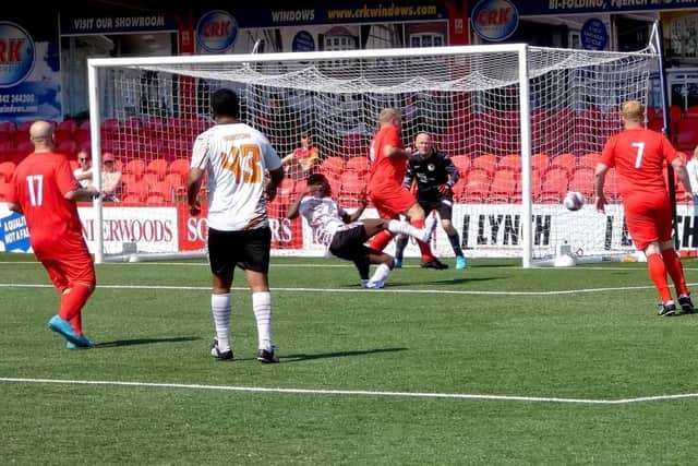 Action from last years game.