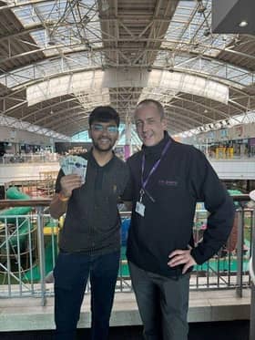 Left - Ayush Gohil, Right – Anthony Greener