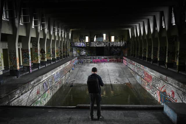 Hertfordshire Constabulary have issued a warning to young people about the dangers of the trend of urban exploring. Photo by Nicolas TUCAT / AFP via Getty Images.