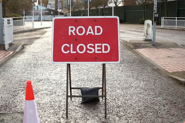 The closure was announced earlier today.