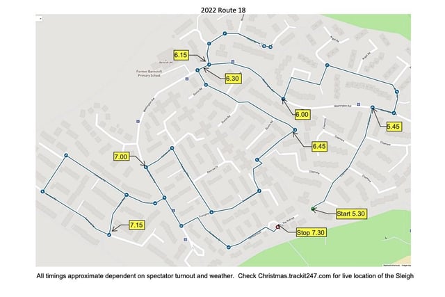 26 November - Route 18: Grovehill South
