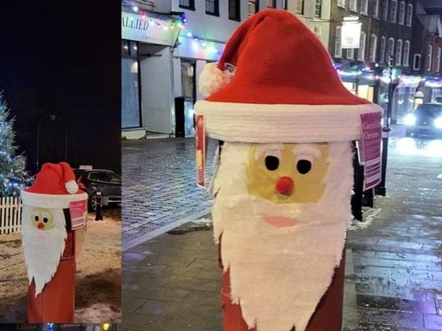 Santa is in the Old Town