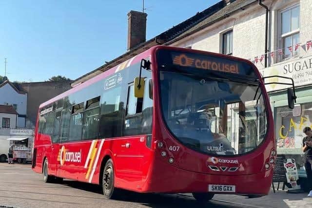 The incident took place on a 1B Carousel Bus route