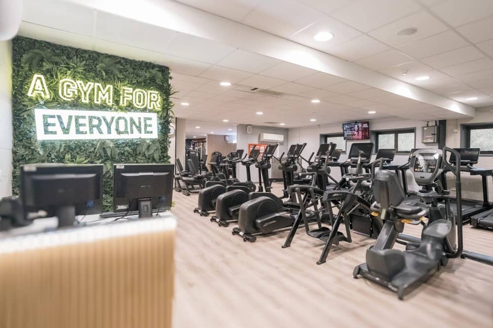 The refurbished Berkhamsted Leisure Centre gym