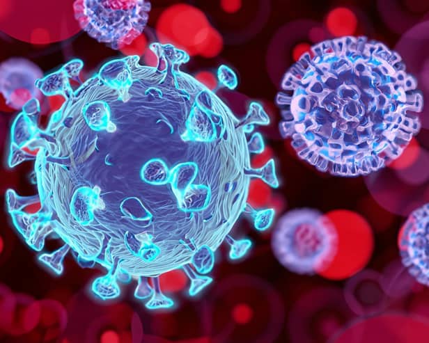 Covid germ. Image: Shawon - stock.adobe.com
