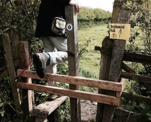 There were three different routes - each well signposted -  in this year's Berkhamsted Walk in aid of The Children's Society