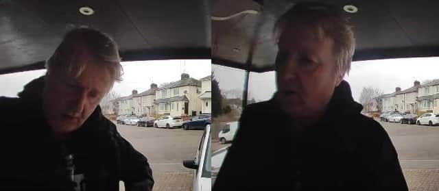 Police officers want to speak to this man