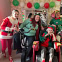St Pauls Care Centre raise money for Alzheimers Society on Elf Day