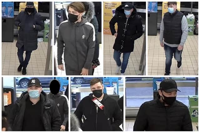 Have you seen these men?
