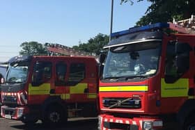 Fire Engine Stock Photo