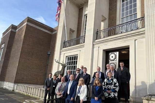 The Conservative councillors who walked out of the meeting last month