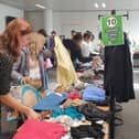 Nearly 200 people turned up to the swaps