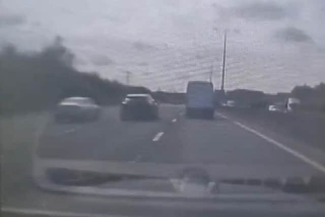 Dashcam footage can show all kinds of motoring misdemeanours 