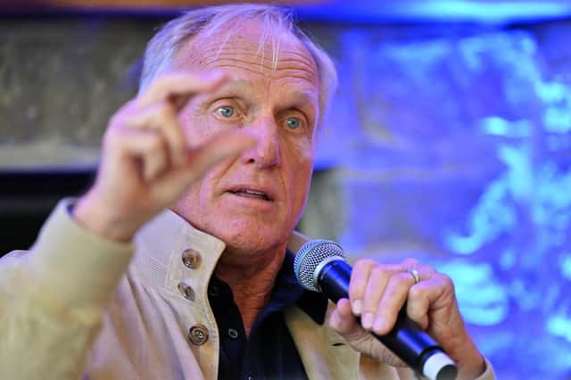 Two-time major winner and former world number one Greg Norman is fronting the tour.