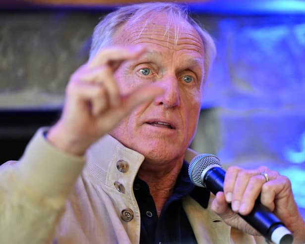 Two-time major winner and former world number one Greg Norman is fronting the tour.