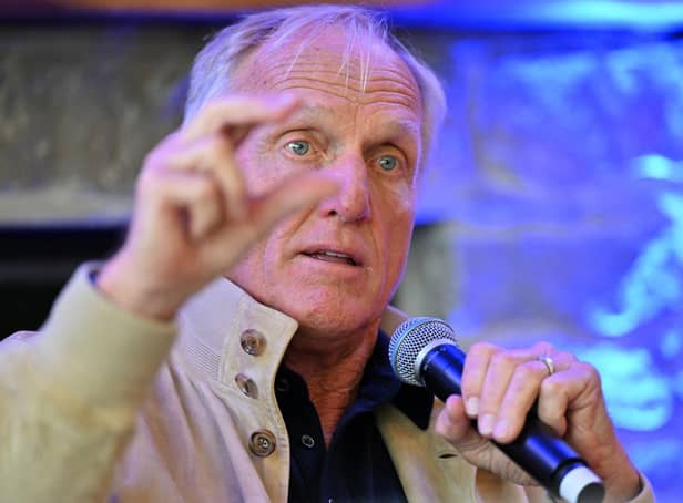 Two-time major winner and former world number one Greg Norman is fronting the tour.