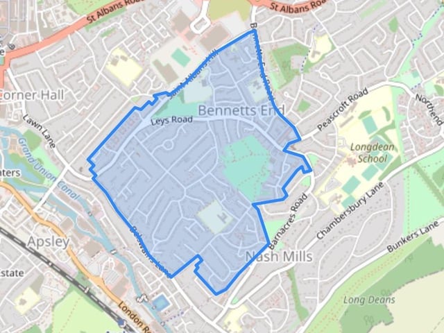 7 deliberate fires were recorded in Bennetts End last year
