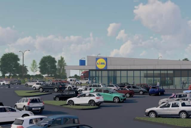Artist's impression of the new store