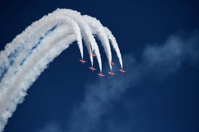 There will be a falconry show and a spitfire flypast at Gadebridge Park.