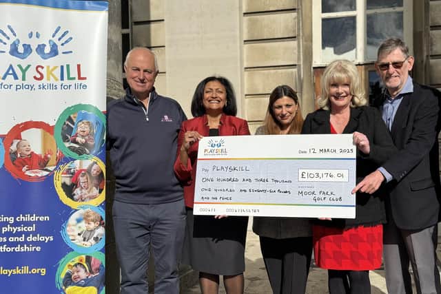 (L-R) John Ambridge, Dipti Amin, Niki Michael, Jackie Sandom, Nick O'Byrne - Moor Park GC