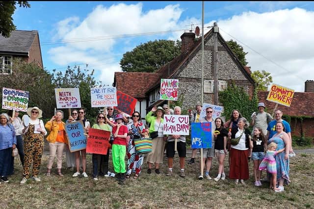 A rally took place in Hertfordshire last week