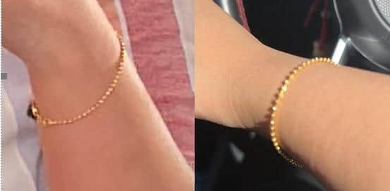 Stolen bracelet.