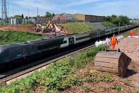 Passengers on the West Coast main line  are warned that the hot weather could impact their journeys.