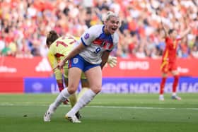 Alessia Russo was included in this year's Honours List. (Photo by David Ramos/Getty Images)