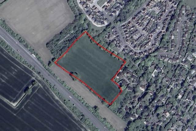 The proposed location for the new Berkhamsted development