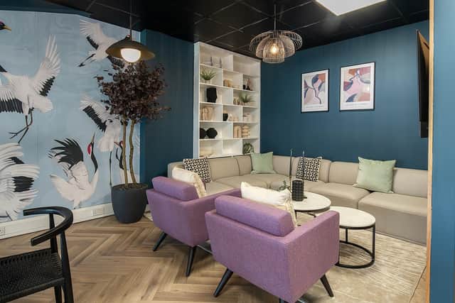 Chill out in the communal lounge