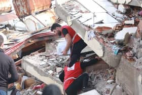 Earthquake survivors in Turkey and Syria