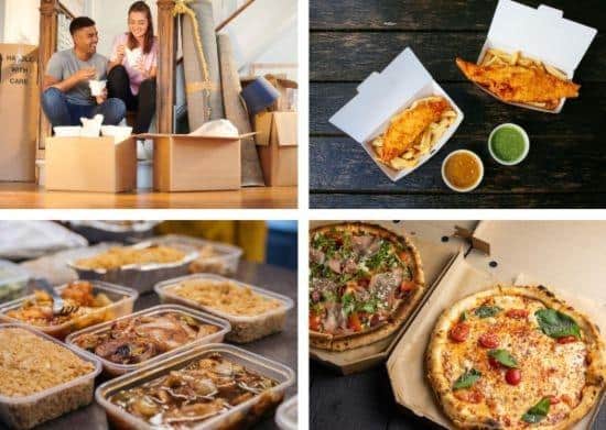 Pizza named Hertfordshire's favourite moving night takeaway, following survey by Tripps Removals.
