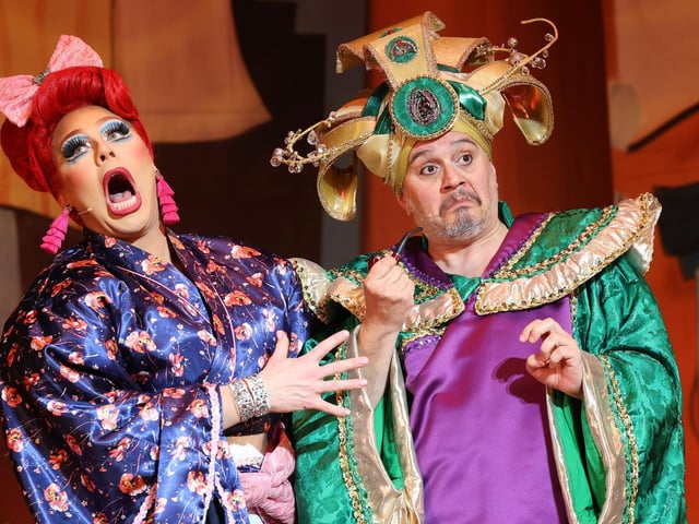 Hilarious duo Andy Collins and La Voix