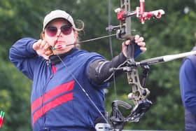 Pictured: Jessica in action in Nottingham.