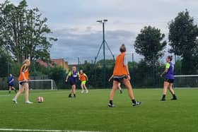 A new grant will enable women and girls to take part in more football games at Community Kickabout in Hemel Hempstead